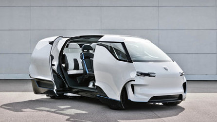 科幻感十足 保时捷概念MPV内饰官图发布