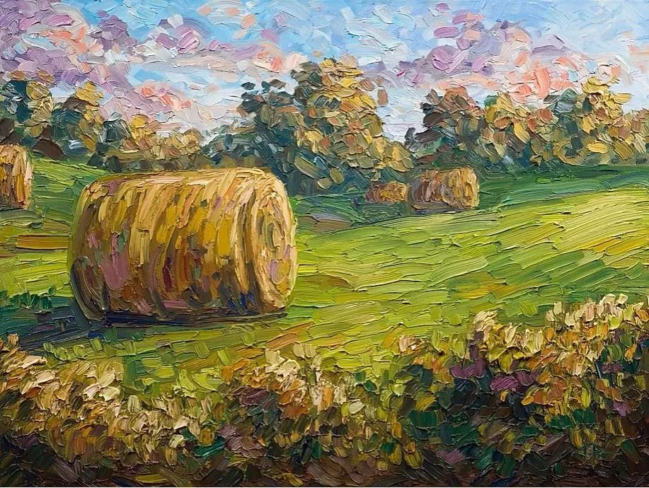 唯美壮丽的印象派油画风景，美极了
