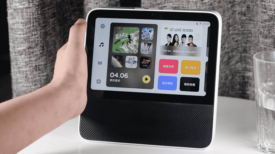 redmi小爱触屏音箱8体验你的桌面小电视用了回不去的大屏音箱