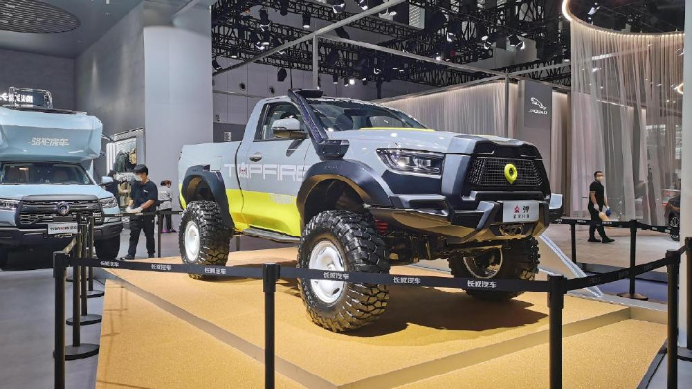 长城再出一“弹”单排皮卡怒火轻骑亮相成都车展