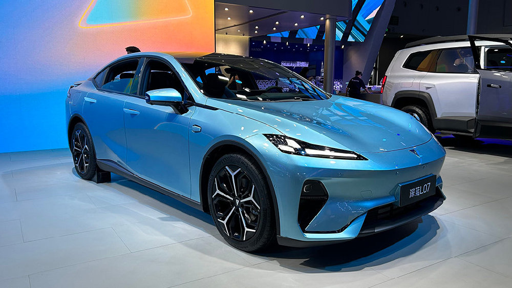 主打智能科技牌 成都车展解读深蓝L07