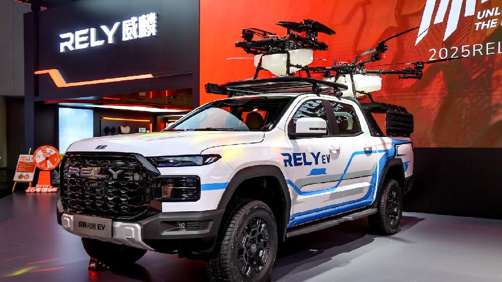 奇瑞RELY威麟全球首秀 威麟R08预售8.88万元起