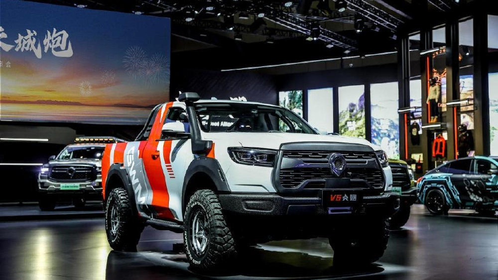 长城炮“赛级皮卡”V6火炮预售，预售价22.98万元