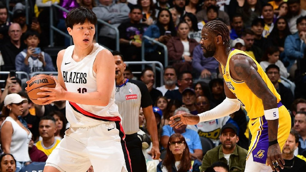 杨瀚森背靠背仅得1分，NBA总得分已超孙悦，排名第6