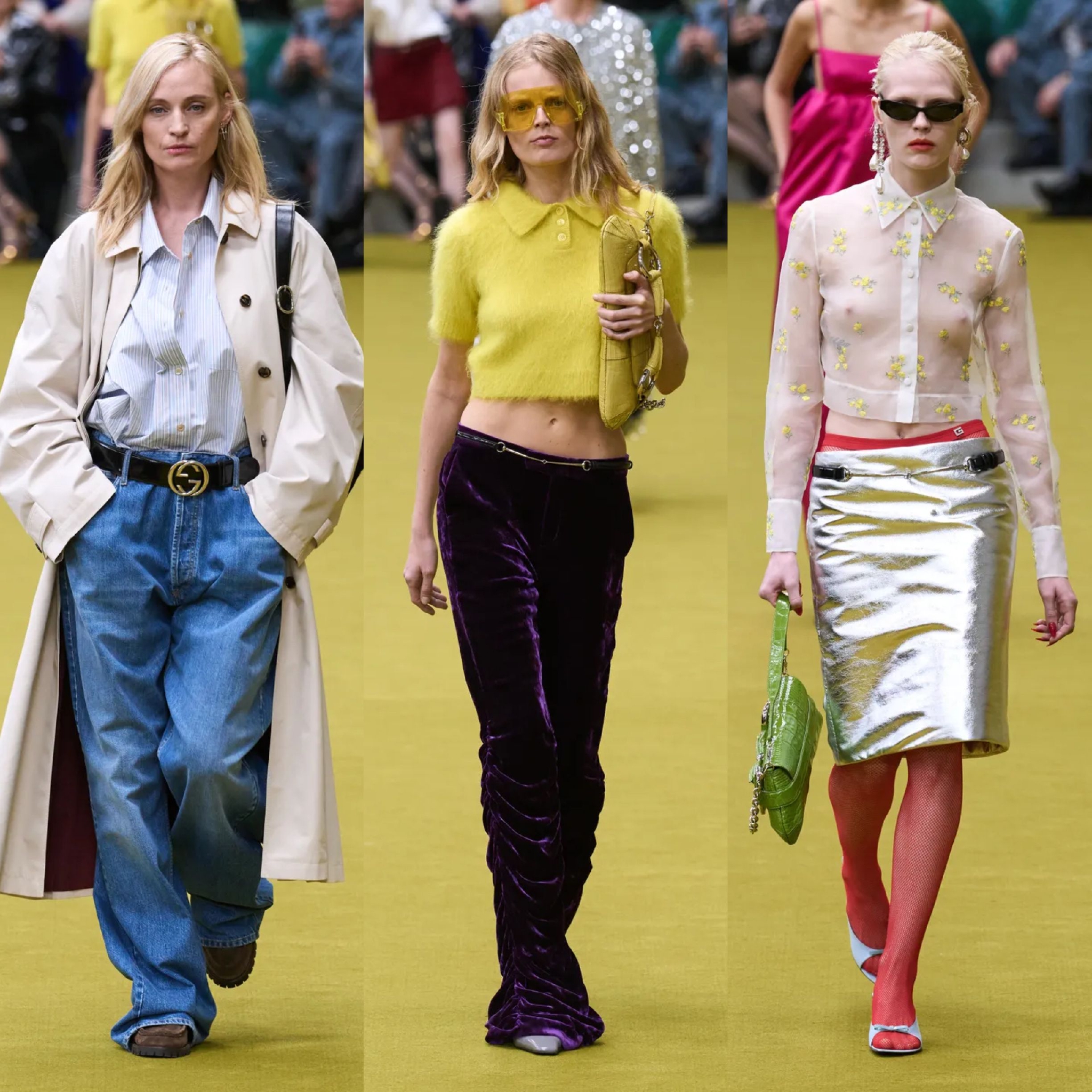 Gucci2023秋冬系列 本季Gucci依旧处在过渡期……|过渡期|时装周|秋冬系列_新浪新闻