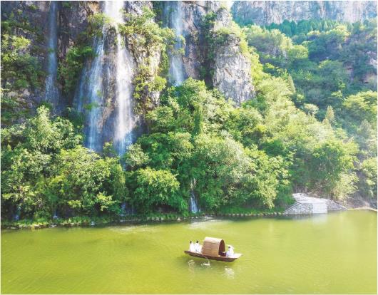 柳埠揽胜，八景入画