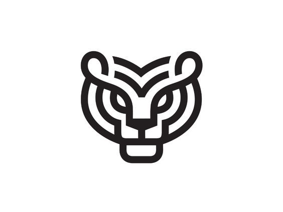 关于老虎元素logo图形设计