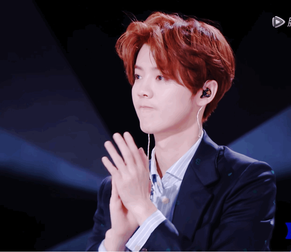 鹿晗 傻狍子哈哈哈哈哈哈哈哈嗝