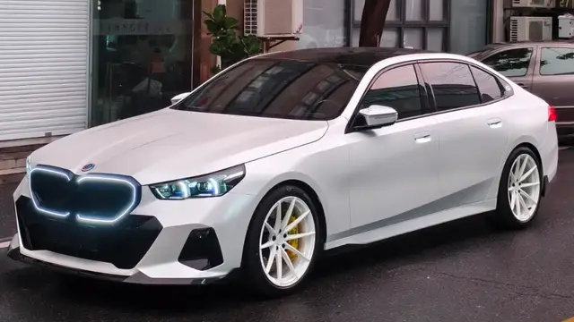 宝马5系(G68)改装升级TTSPORT前六后四活塞刹车