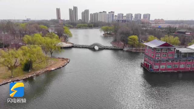 冠县：清泉河畔春意浓