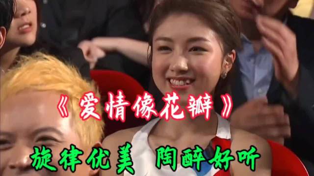 又一首歌火了《爱情像花瓣》歌曲旋律优美醉人，超好听