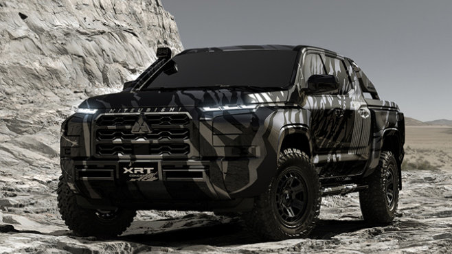 曼谷国际车展亮相、三菱XRT概念车