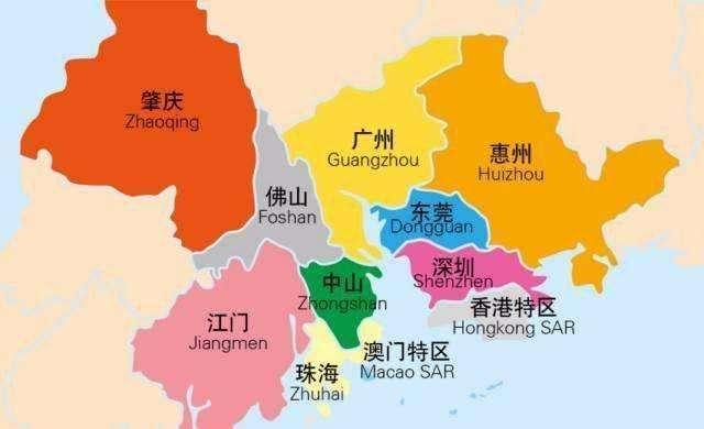两大经济区:长江三角洲与珠江三角洲,2019年gdp对比