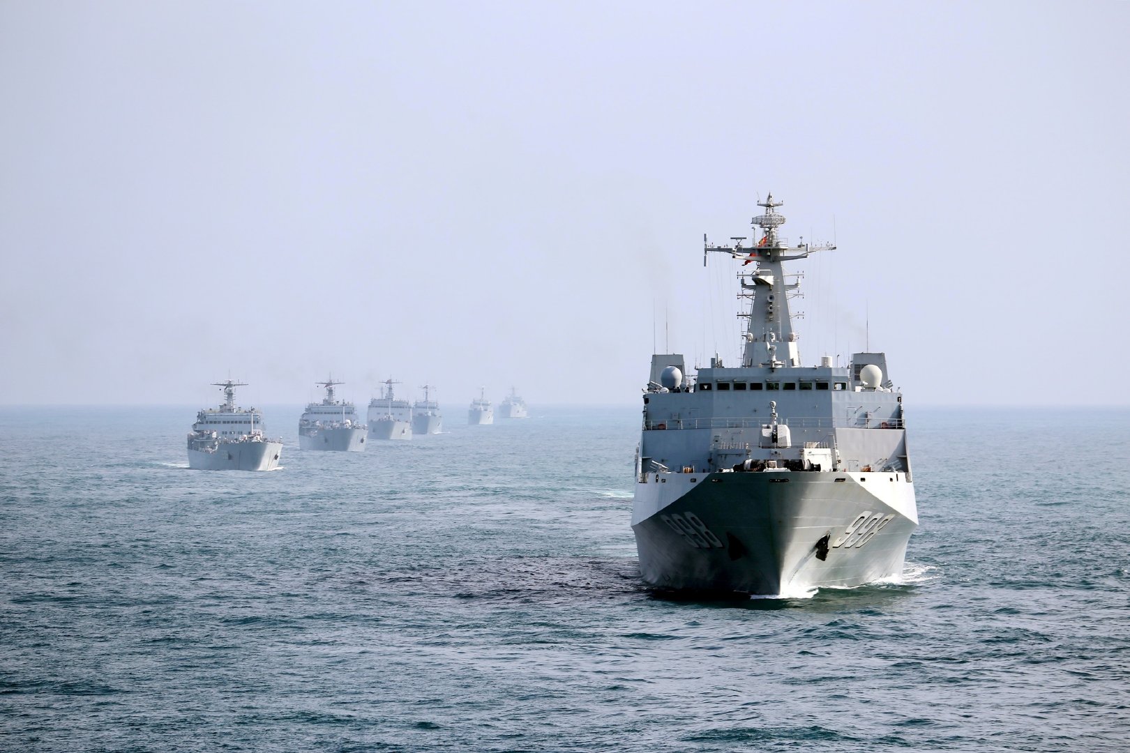 中国人民解放军海军：2018海军各类舰艇大全|舰炮|南海舰队|护卫舰_新浪新闻