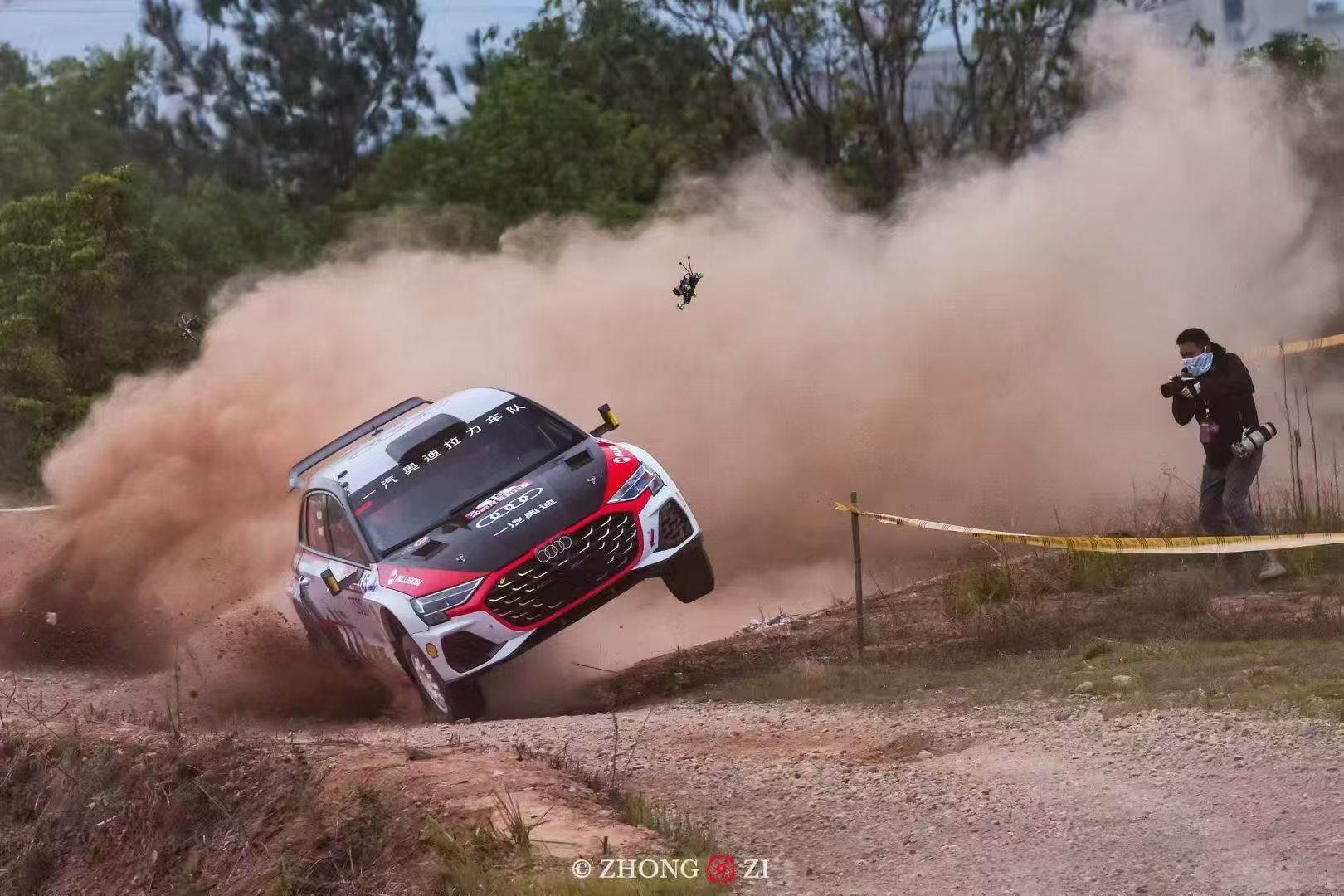 APRC亚太拉力锦标赛龙游站 一汽奥迪拉力车队-奥迪A3篇 @林德伟Dewey