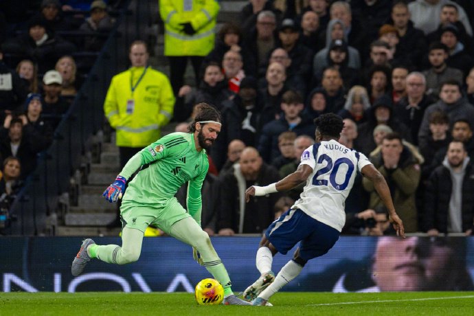 利物浦2比1热刺