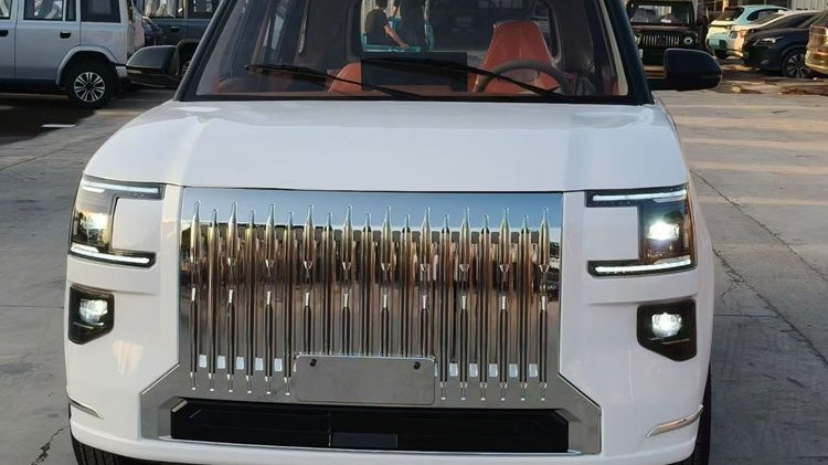 前脸一眼分不出真假，老年代步版“极氪9X”来了