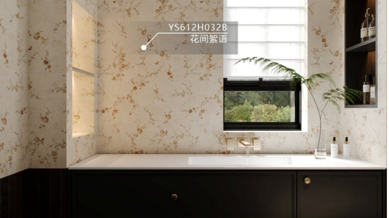 新品上市丨能强艺术花砖「罗马原石」系列，繁花再现，烂漫如画！