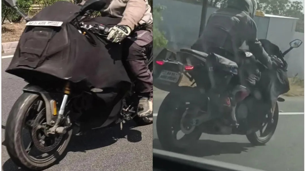 KTM RC450的竞争对手，宝马F450RR双缸仿赛路试谍照曝光