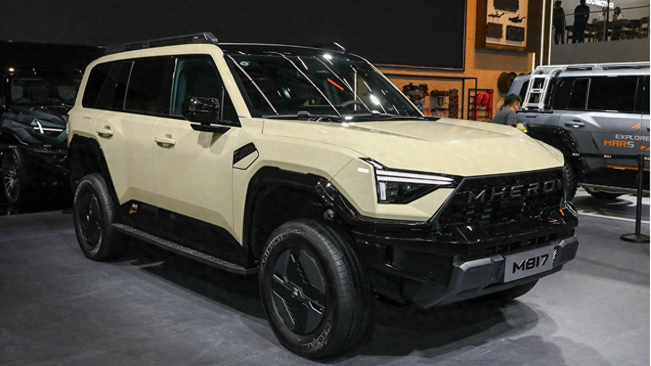 东风硬派越野，猛士M817新入门版上市，外观霸气，纯电续航140km