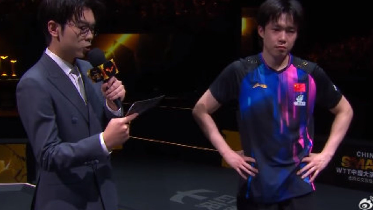 王楚钦赛后自勉“你挺棒的”：三冠王背后的坚守与蜕变