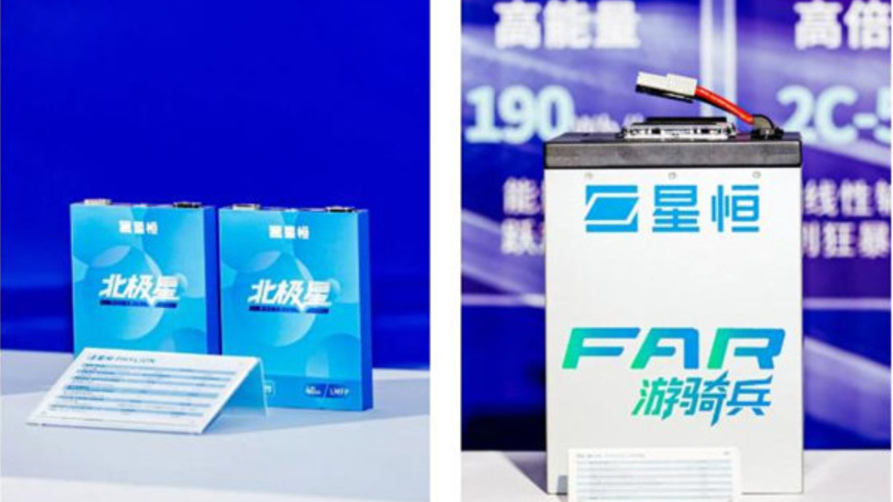 星恒电源通过电摩锂电池国强标安全测试