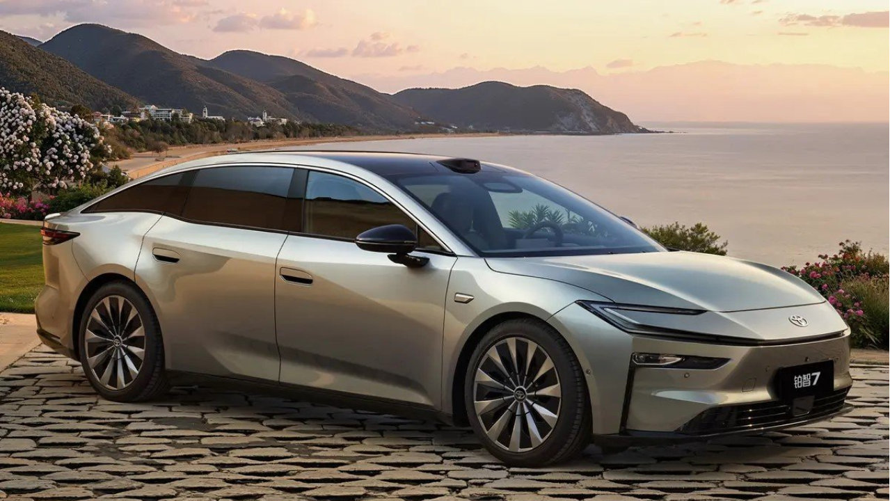 【新车】合资纯电的正确打开方式 广汽丰田铂智7