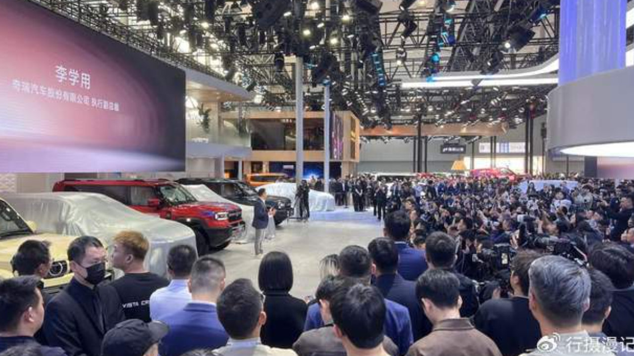 广州车展奇瑞联合展台，五大品牌亮剑！风云新车领衔秀技术拼全球
