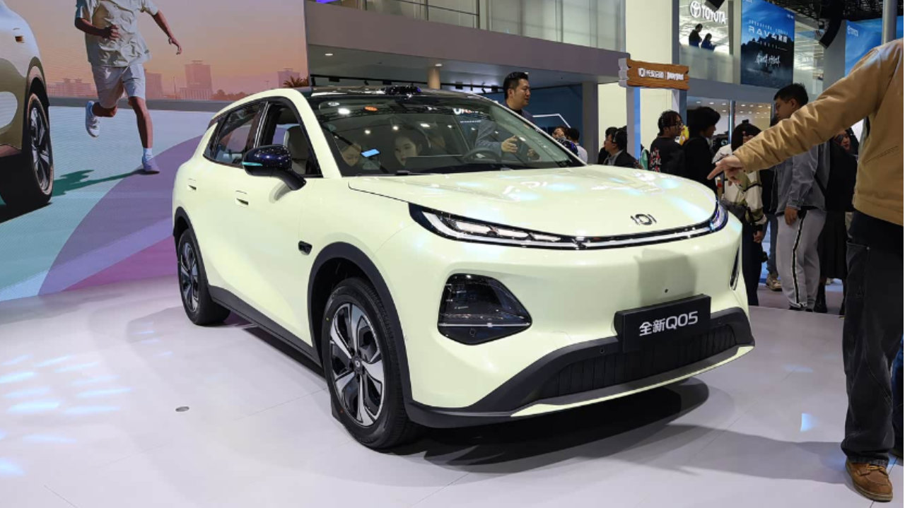 全新Q05卖7.49万！配激光雷达，轴距2735mm，120kW电机+续航506km