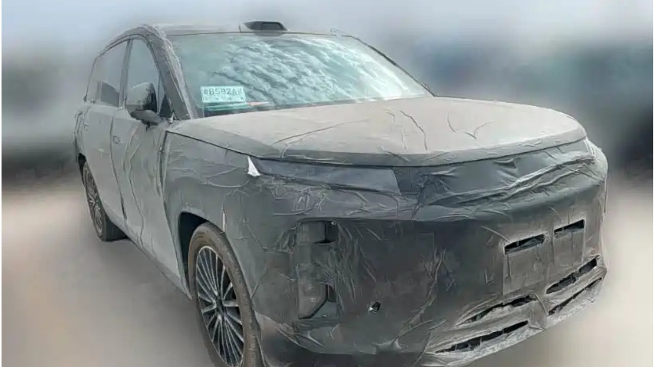 比亚迪大唐谍照曝光，定位高于唐L，或26年一季度发布