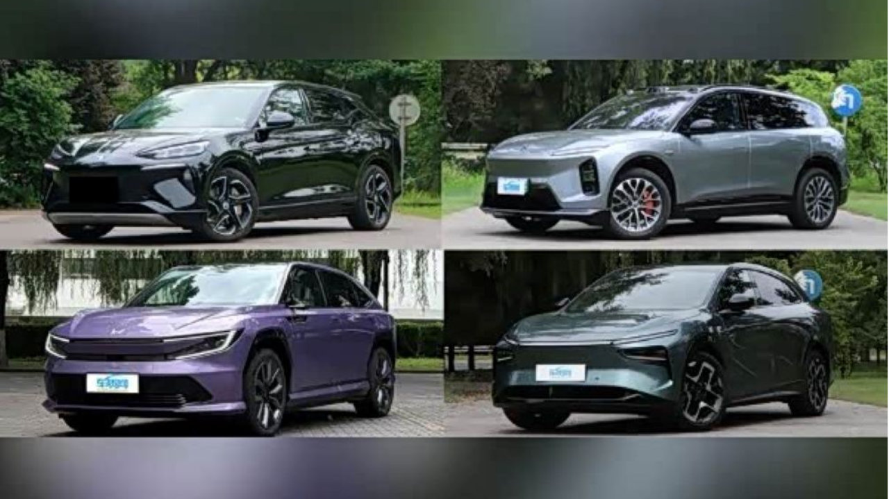 四款热门纯电中型SUV商品性横评