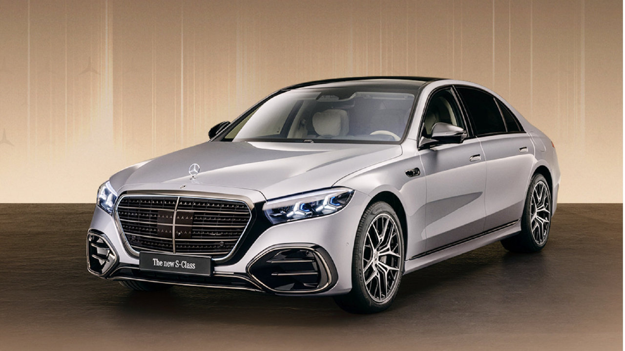 新款奔驰S级全球首发，内饰与科技全面升级