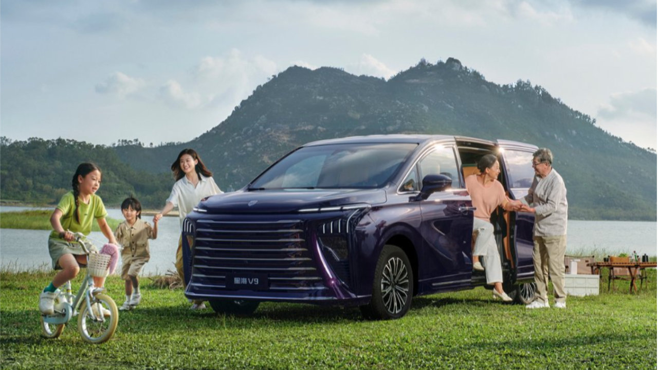 星海V9：三排头等舱+1300km续航，既是过年神器，也是省钱利器