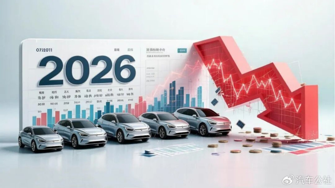 今年的车市非跌不可丨2026格局与趋势 ①