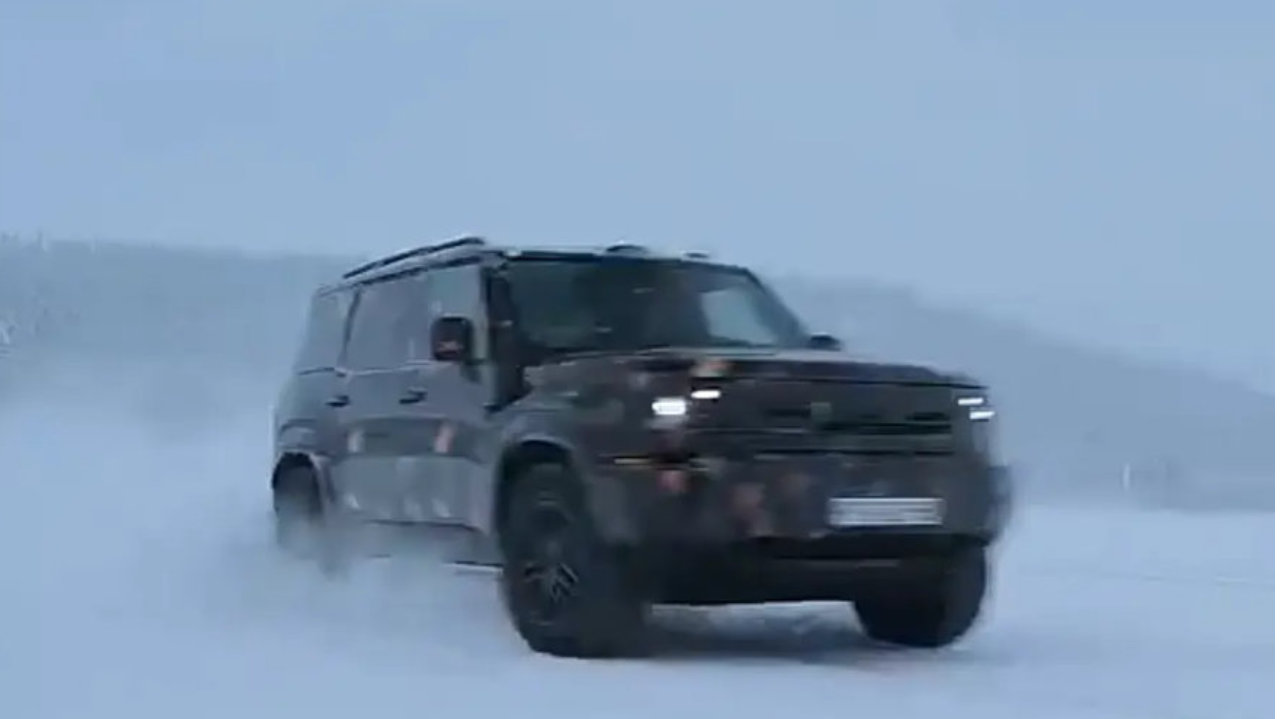 吉利银河战舰量产版官方谍照曝光 或2026北京车展发布