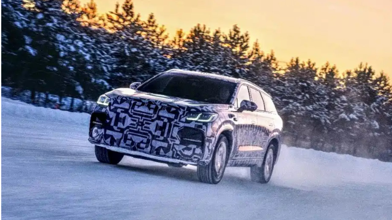 新款奇瑞瑞虎9官方谍照曝光 全系搭载2.0T涡轮增压发动机