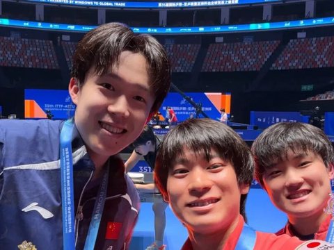 亚洲杯:国乒双金收官!王楚钦逆转卫冕,王皓隔空互动,莎莎笑对争议球,收获远超预期!