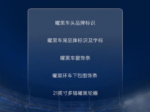 蔚来乐道L90黑骑士专属曜黑套装开售，12000元
