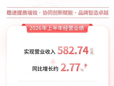一图看懂｜四川长虹2026年半年度报告