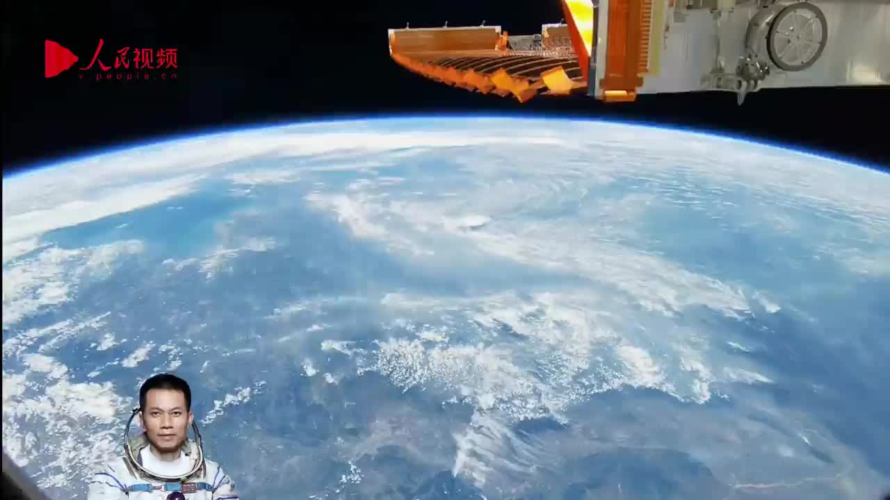 来自太空的vlog航天员汤洪波带你看地球