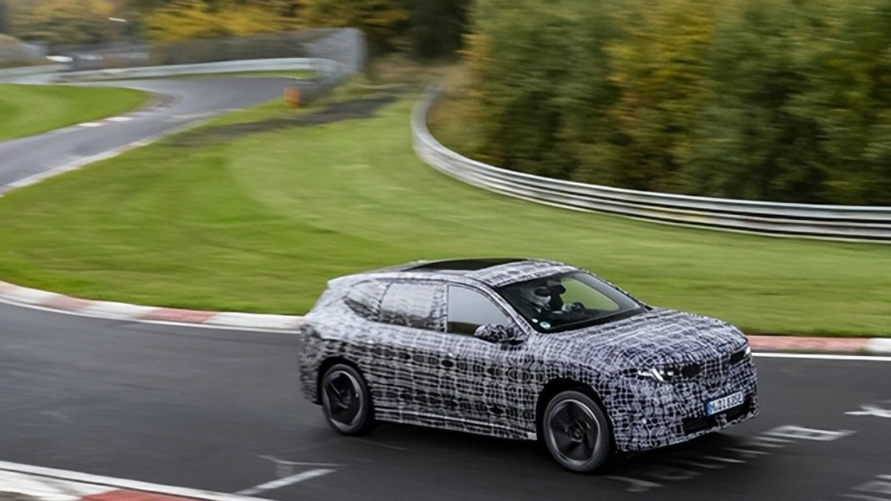 国产宝马新世代iX3纽北测试 明年上市按部就班