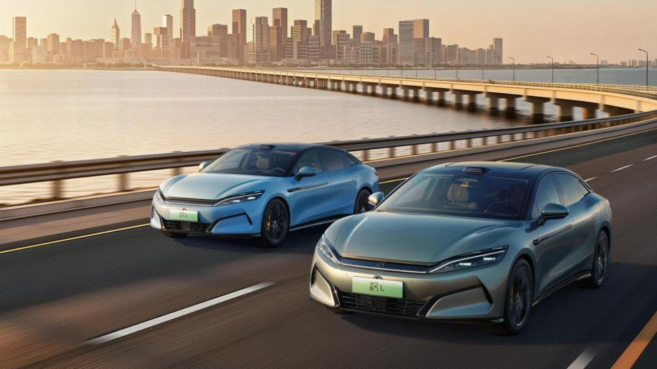 赏心“粤”目：比亚迪汉L新车色及OTA发布，补贴后售价19.48万起