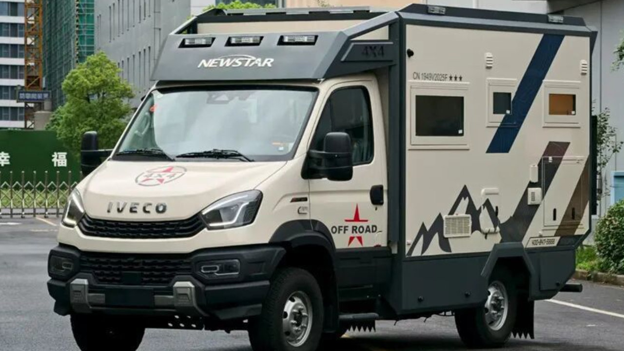 依维柯4X4越野房车，11月28亮相成都房车展，原厂四驱三把锁