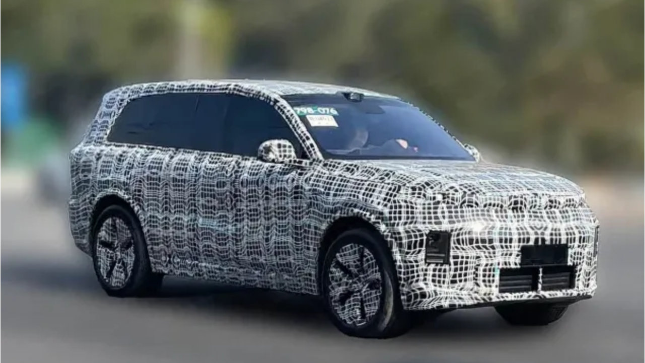 理想L9谍照曝光，取消了一独家标识，网友：这还是理想吗？