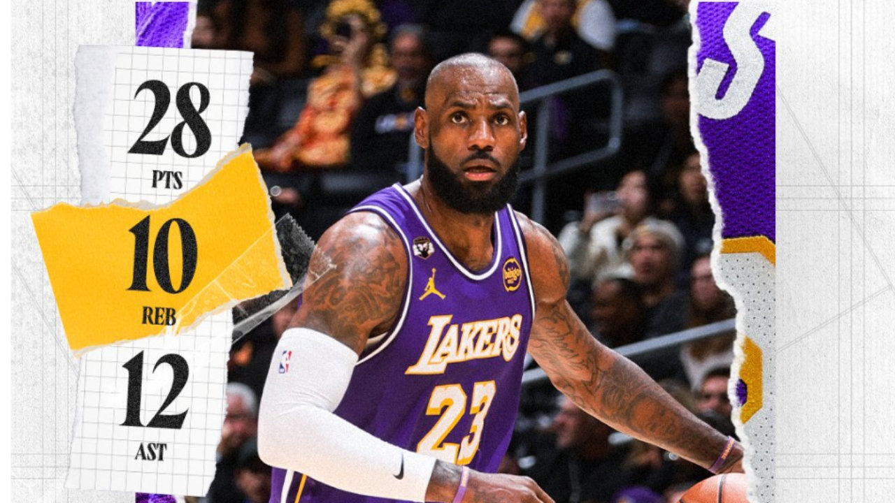 41岁勒布朗又创7纪录！统治最年轻最年长被赞GOAT 雷迪克：还在巅峰