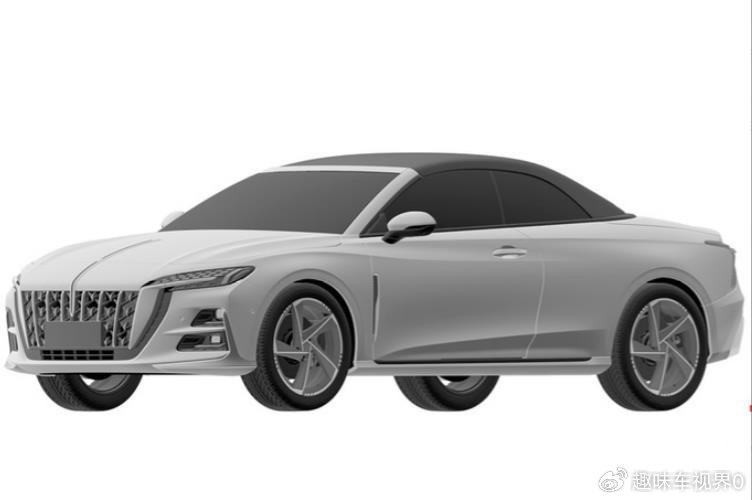 红旗H6敞篷车专利图曝光，外观豪华前卫，尺寸超过奥迪A5