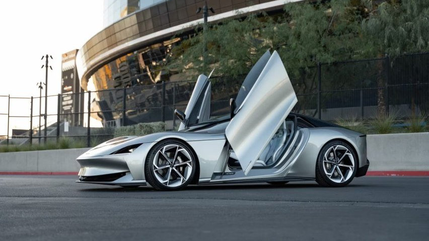 美国造车新势力发布新车官图，定位超级轿跑，3秒内破百