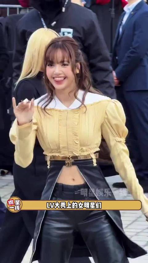 lv大秀上的女明星们，真的美得百花齐放！等