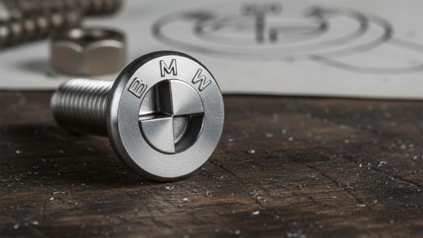 宝马新专利：把logo做到螺丝上，看着酷但修起来很贵