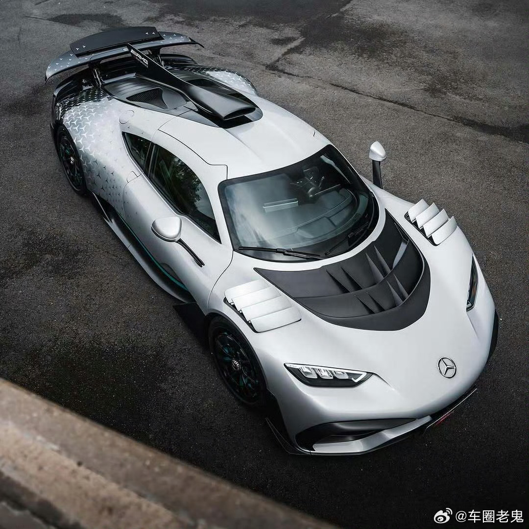 梅赛德斯AMG Project ONE搭载F1引擎亮相，可调尾翼设计吸睛